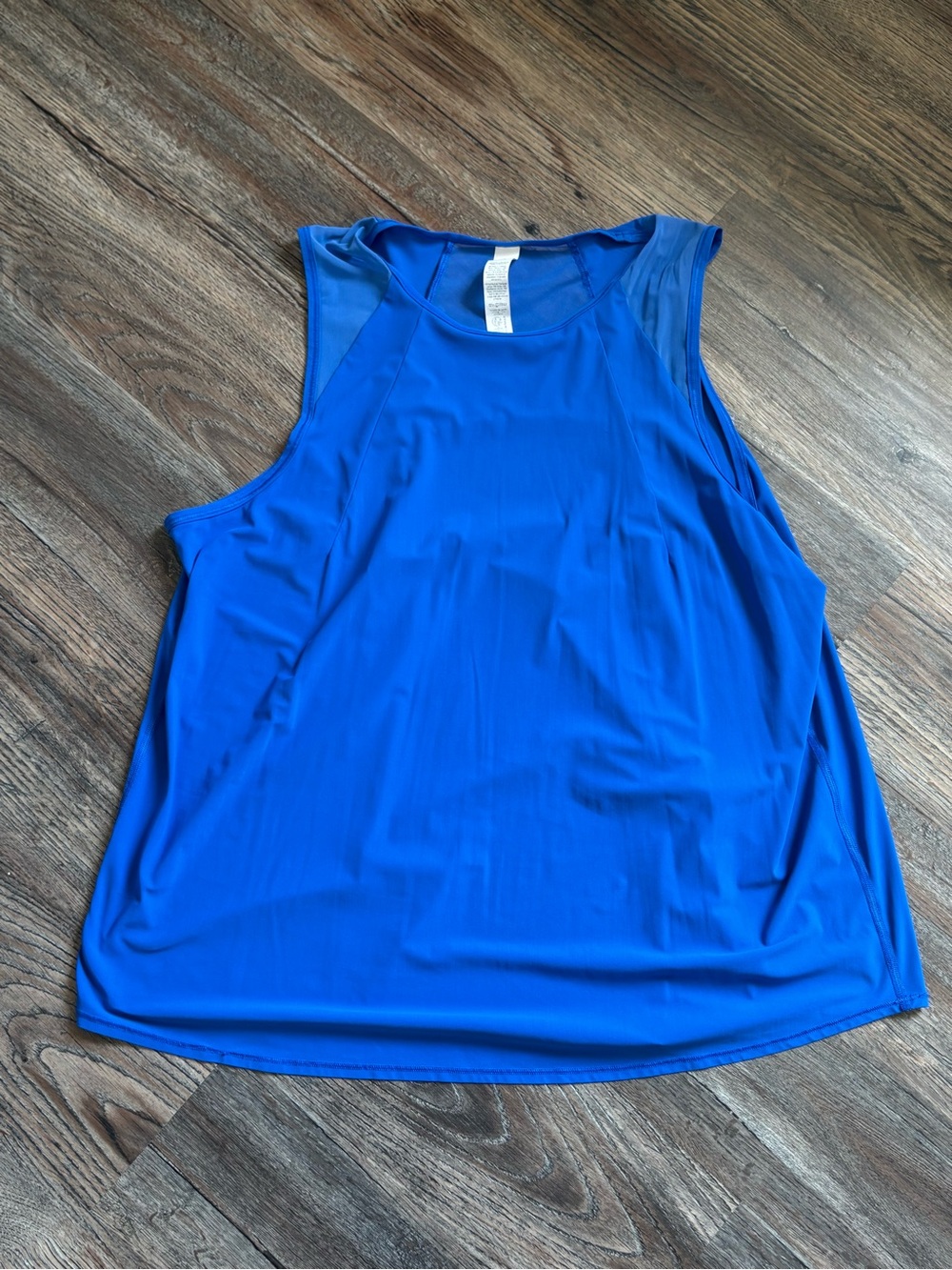 lululemon athletica Bright Blue Performance Tank